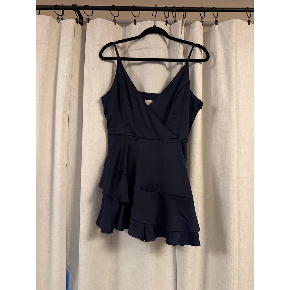 Blue Romper By Altar'd State Size Medium